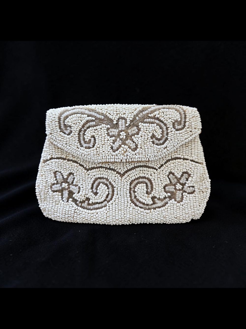 Vintage Beaded Clutch